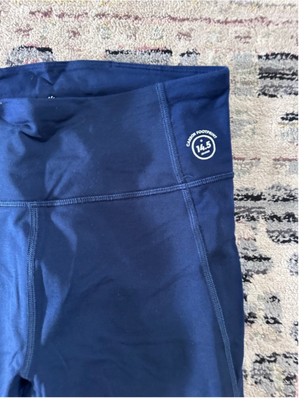 Women's Allbirds Navy Leggings S - Picture 3 of 5